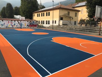 OlimpicaSportTorino - Campo Basket Condove1